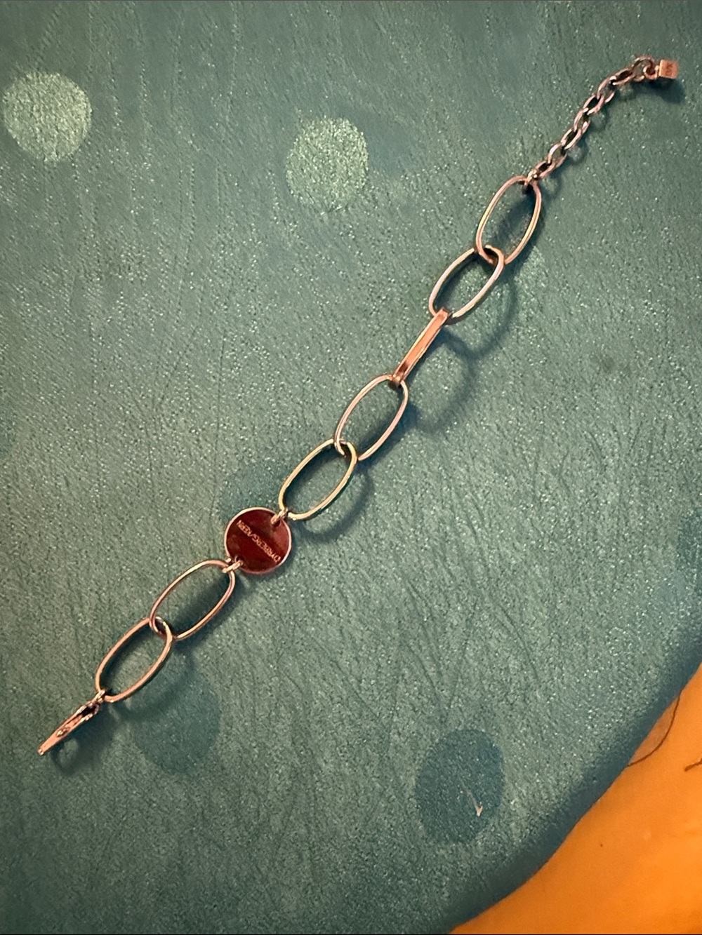 Silver Link Bracelet by Dyrberg & Kern